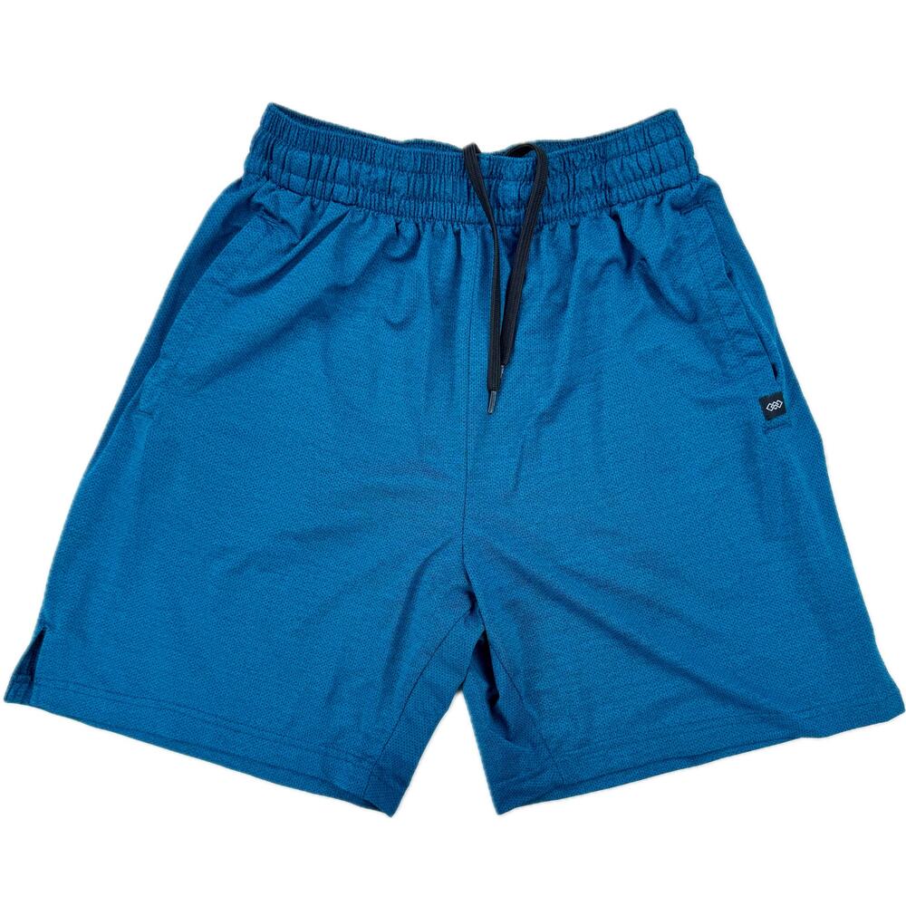 Leg3nd On the Move Men's Athletic Training Gym Shorts Medium Blue